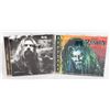 Image 1 : #846 LOT OF 2 CD'S ROB ZOMBIE EDUCATED HORSES