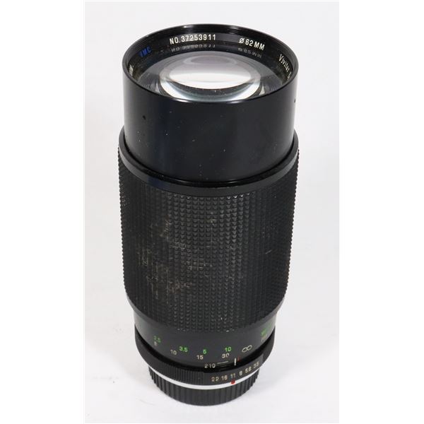 #862 VINTAGE CAMERA LENS MACRO FOCUSING ZOOM