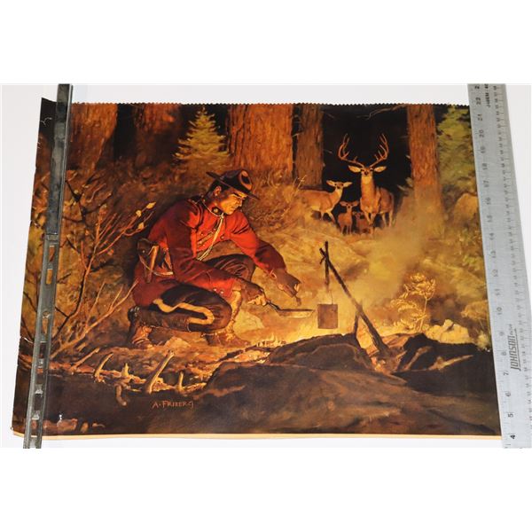 #878 RCMP ROYAL CANADIAN MOUNTED POLICE DESIGN