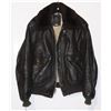 Image 1 : #884 VINTAGE LEATHER FLIGHT JACKET COOPER