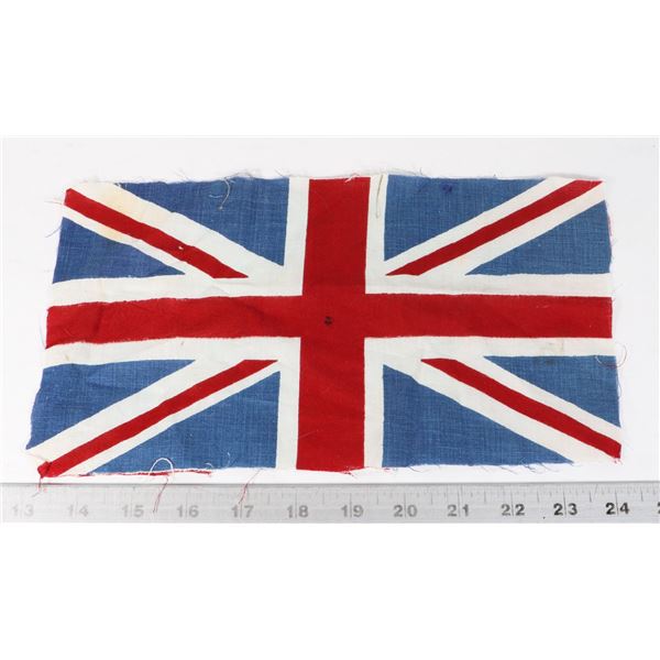 #895 SMALL WW2 PATRIOTIC BRITISH UNION JACK FLAG