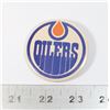 Image 1 : #908 VINTAGE BUTTON NHL HOCKEY EDMONTON