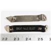 Image 1 : #937 VINTAGE BOTTLE OPENER GREAT FALLS SELECT