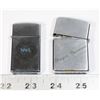 Image 1 : #947 PAIR OF VINTAGE LIGHTERS NWL + CROSE-CURRAN
