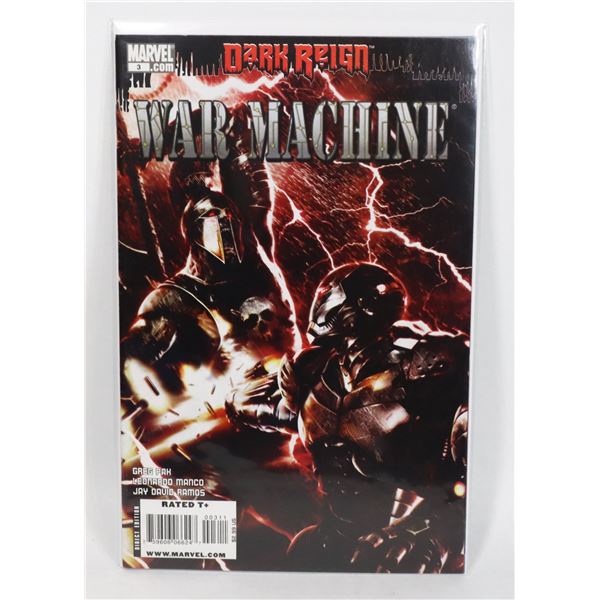 #1147 MARVEL COMICS WAR MACHINE #3 DARK