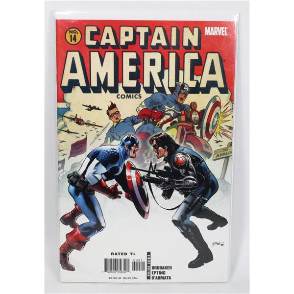 #1151 MARVEL COMICS CAPTAIN AMERICA #14 2006 1ST