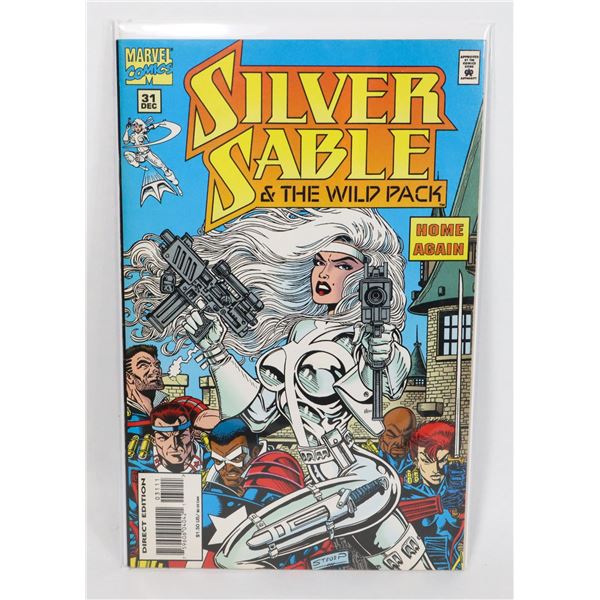 #1181 MARVEL COMICS SILVER SABLE & THE WILD PACK