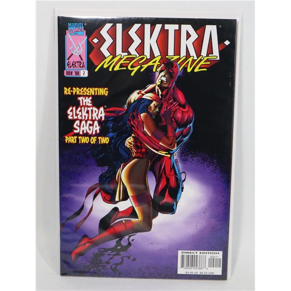 #1184 MARVEL COMICS ELECTRA MAGAZINE