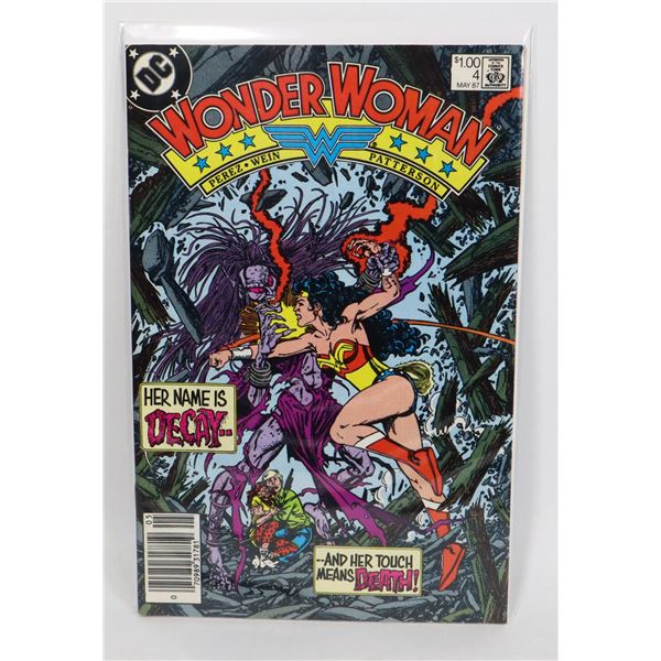 #1190 DC DETECTIVE COMICS WONDER WOMAN #4 MAY 1987