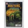 Image 1 : #1281 MARVEL COMICS MAN-THING #1 R.L. STINE 2017