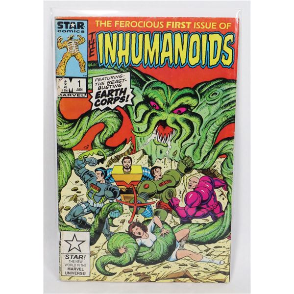 #1340 STAR COMICS THE INHUMANOIDS #1 1987