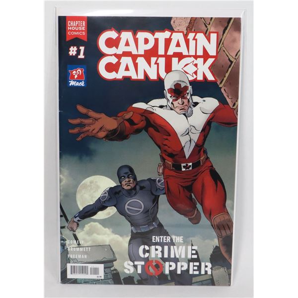 #1342 CHAPTER HOUSE COMICS CAPTAIN CANUCK #1 2016