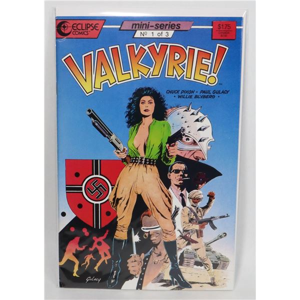 #1346 ECLIPSE COMICS VALKYRIE! #1 MINI-SERIES 1987