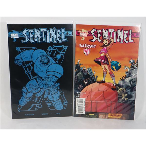 #1353 MARVEL COMICS SENTINEL #3 + #7 2003