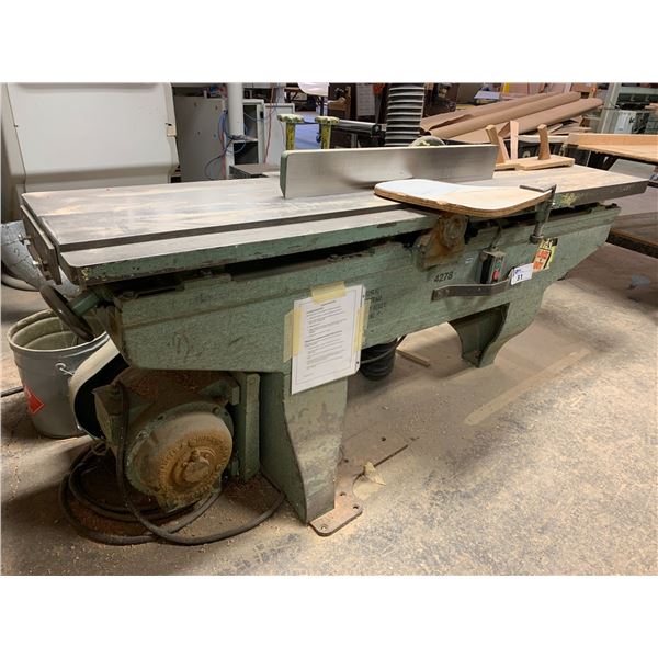 ENGLISH ELECTRIC CO. TYPE A25 INDUSTRIAL JOINER - 84" BED