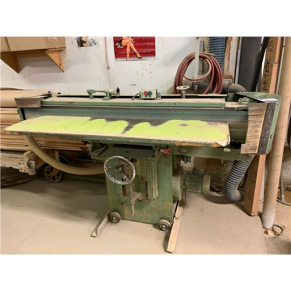 INDUSTRIAL 70" EDGE SANDER - 56" TABLE