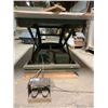 Image 2 : HYDRAULIC SCISSOR-LIFT PLATFORM TABLE-APPROX.3FT X 8FT