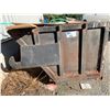 Image 2 : LARGE BLACK METAL FORKLIFT DUMP BIN-APPROX. 6FT ACROSS X 3FT WIDE