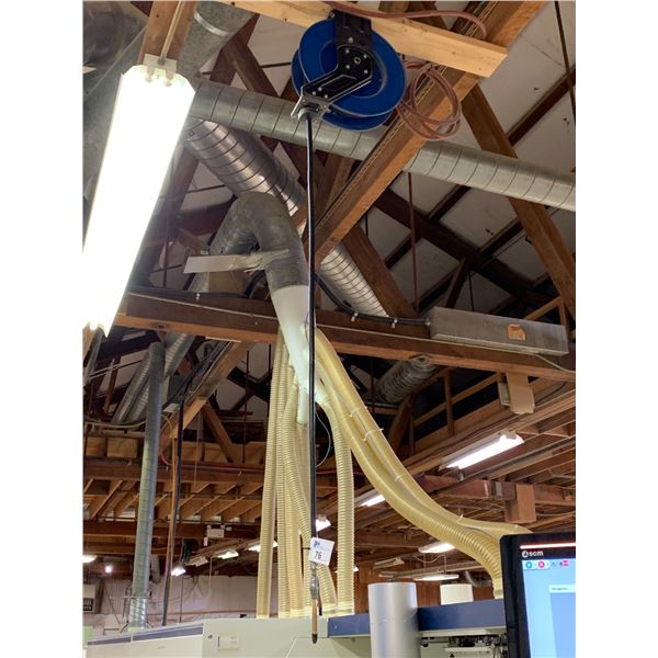 RETRACTABLE AIR LINE REELER (WALL OR ROOF MOUNT) WITH HOSE LINE - Able ...