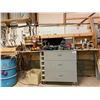 Image 1 : WORK BENCH & CONTENTS-POWER TOOLS,HAND TOOLS (APPROX. 25PCS.)