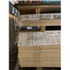 Image 2 : PALLET OF BLACK LAMINATE BACKING & WHITE MELAMINE FINISHED PARTICLE BOARD-4FT X 8FT SHEETS