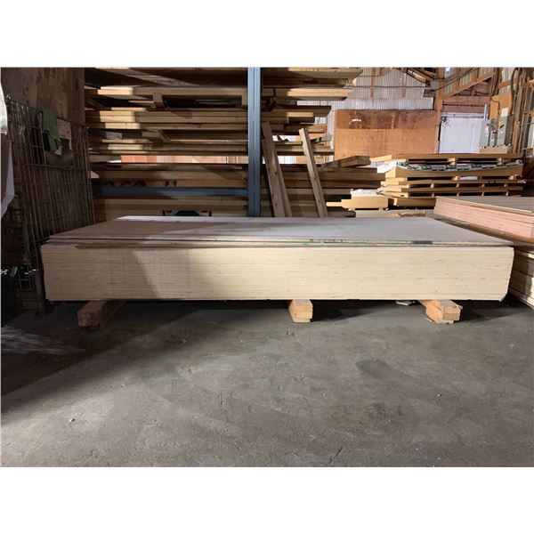 PALLET OF 1/4  PLYWOOD - 4FT X 8FT SHEETS