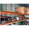 Image 2 : 1 BAY OF GREEN & ORANGE PALLET RACKING-CONTENTS INCLUDED **MUST TAKE ALL**