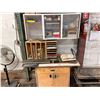 Image 3 : ASSORTED PAINT EQUIPMENT INCLUDING 4 ROLLING BENCHES, SPRAY RACKS, CABINETS