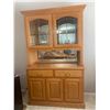 Image 1 : Beautiful Wood Buffet Cabinet (Contents not included)