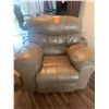 Image 1 : Lazy Boy Beige/Taupe Leather Reclining Chair