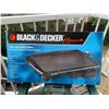 Image 2 : Black &  Decker Electric Griddle, Wood Outdoor Side Table & Four Patio Chairs