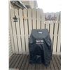 Image 1 : Dyna-Glo Premium BBQ, Two Propane Tanks (One Full), BBQ Tools, Cover, Welcome Bear & Cowboy Wall Déc