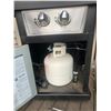 Image 7 : Dyna-Glo Premium BBQ, Two Propane Tanks (One Full), BBQ Tools, Cover, Welcome Bear & Cowboy Wall Déc