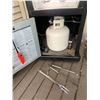 Image 8 : Dyna-Glo Premium BBQ, Two Propane Tanks (One Full), BBQ Tools, Cover, Welcome Bear & Cowboy Wall Déc