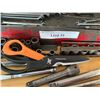 Image 1 : Socket Set, Socket Wrench, Pry Bars, Extension Bars, Wire Cutters, Wire Strippers, Screw Drivers, Ho