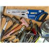 Image 2 : Banana Knife, Assortment Of Hammers, Pliers, Saws, Screw Drivers, Saw Blades, Wire Crimps & Pivot Wr