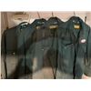 Image 12 : 5 XL Green Coveralls, 2 XL A-Safe Rain-ware (pants, suspenders & hoodie) 3 pair Company Jeans (40 x 
