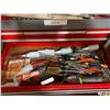 Image 9 : Lg  Axe, Craftsman Portable Tool Box Set, Hack Saw, Ratchet & Socket Set, Fly Swatter, Safety Glasse
