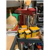Image 4 : Ryobi Detail Electric Sander, Spade Wood Drill Bit Set, Storage Organizer, Wooden Mallet, Vintage Ca