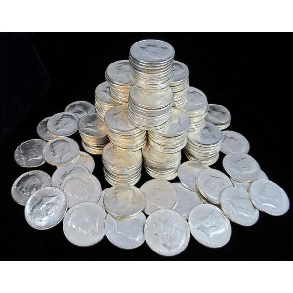 $100 Face Mint Condition 1964 90% Silver JFK 50c