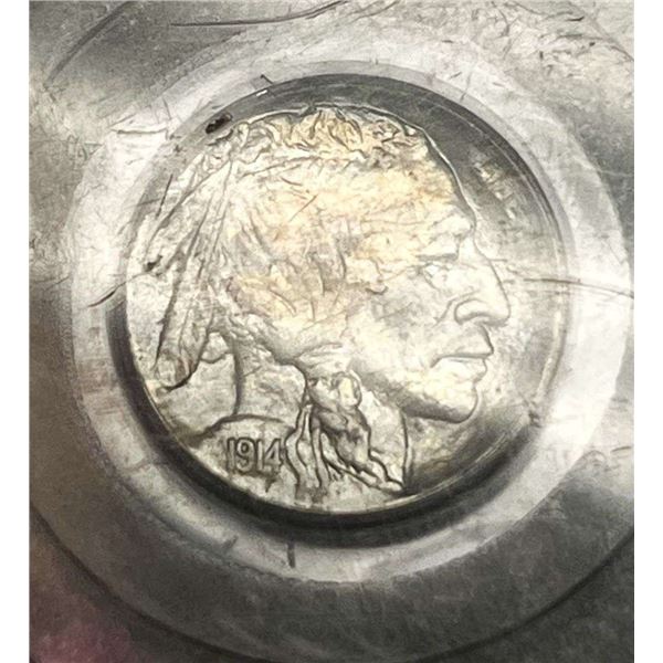 1914-S Buffalo Nickel PCGS AU58