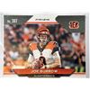 Image 4 : 2020 Panini Prizm Orange #307 Joe Burrow Rookie Card
