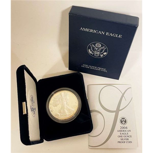2004-W American Silver Eagle PF69