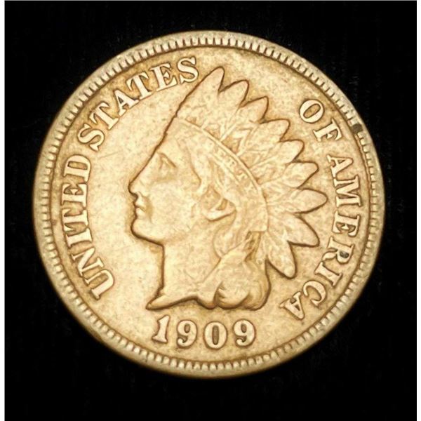1909-S Indian Head Cent VG