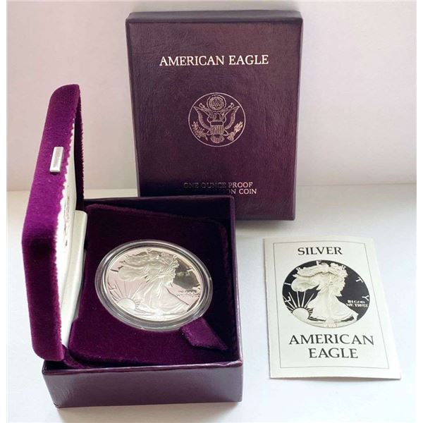 1986-S American Silver Eagle PF69