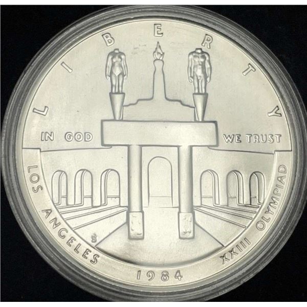 1984-S U.S. Olympic Commemorative Silver Dollar