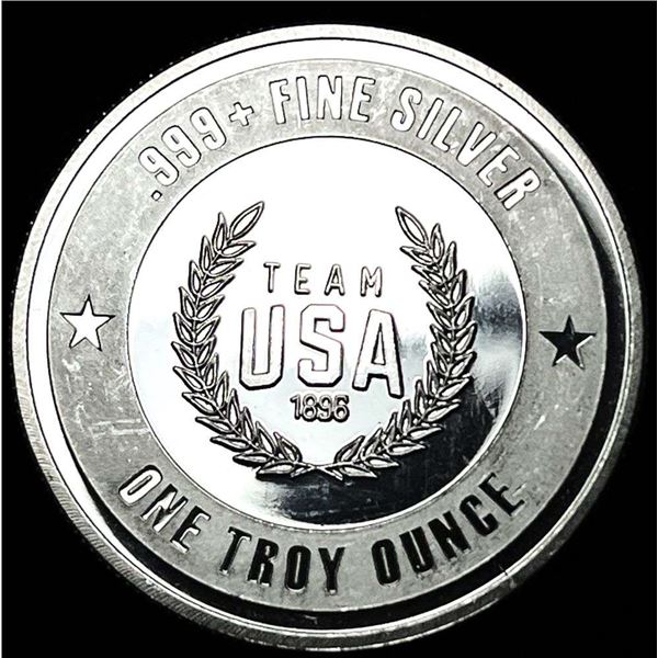 United States 1896 Olympic Team Proof 1 ozt .999 Silver