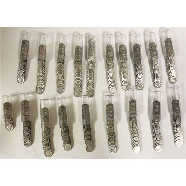 1916-1964 Big Mixture 90% Silver Dimes $97 Face Value