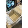 Image 2 : 2 FOLDING STORAGE BOXES