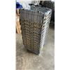 Image 2 : STACK OF 15 TOTES WITH BUILT IN INTERLOCKING LIDS